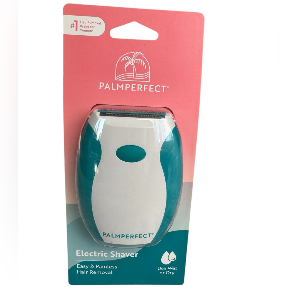 NEW Palmperfect Electric Shaver — Wet/Dry Hair Removal